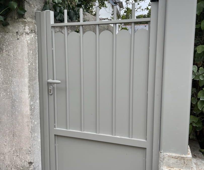 Aménagement de l’entrée d’une propriété à Combrit Sainte-Marine