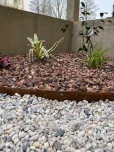 creation terrasse sur plots et massifs quimper 5
