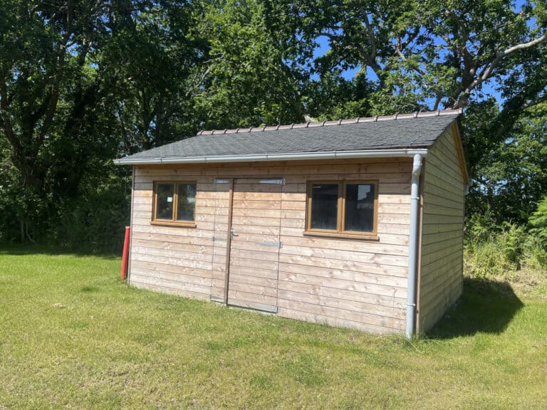 ABRI DE JARDIN bois double pente benodet - Fouesnant Bénodet