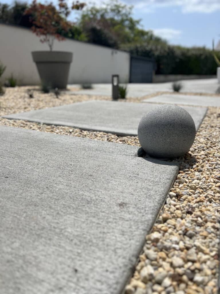 ALLEE beton balaye fouesnant - Fouesnant Bénodet