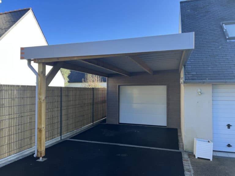 CARPORT garage bois fouesnant - Fouesnant Bénodet