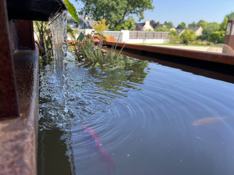 ELEMENT EAU bassin corten fouesnant - Fouesnant Bénodet