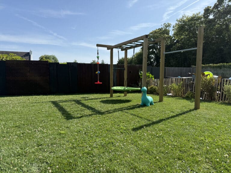 JEUX palissade bois saint evarzec - Fouesnant Bénodet