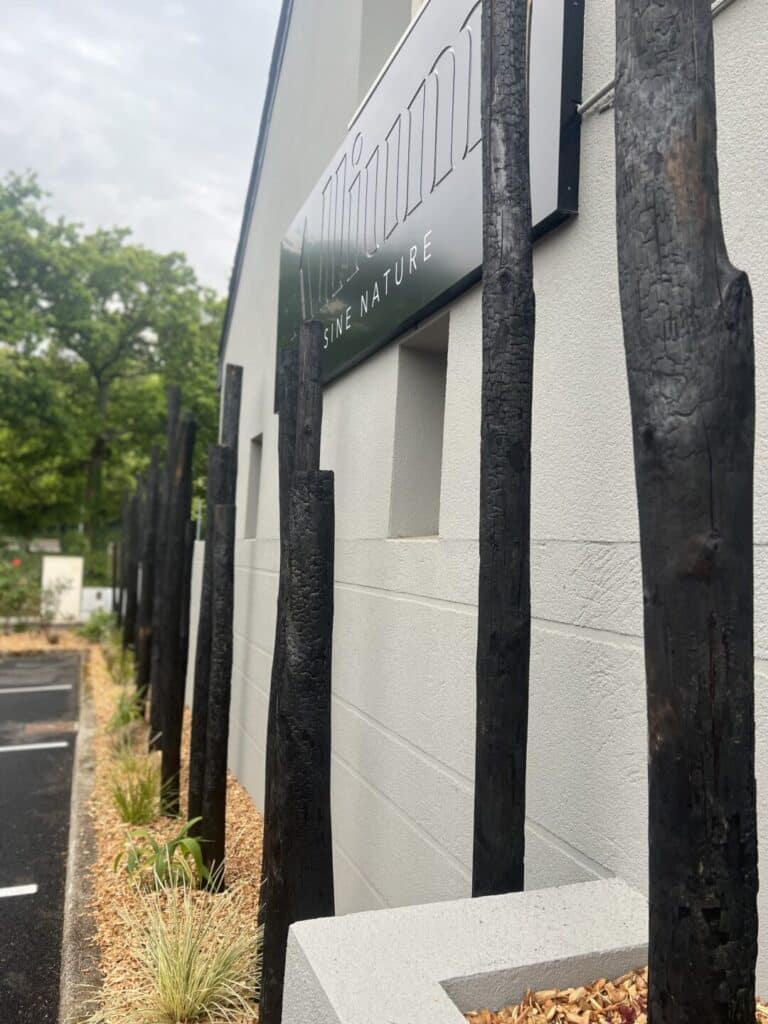 MASSIF pieux chataigiers brules quimper - Fouesnant Bénodet