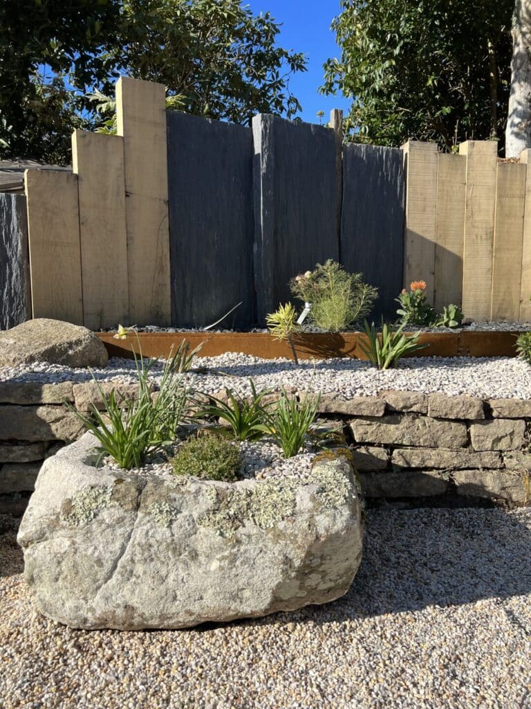 MURET pierres palis de schiste et traverses paysageres fouesnant - Fouesnant Bénodet