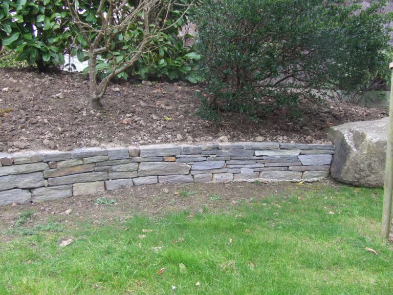 MUR soutenement schiste benodet - Fouesnant Bénodet