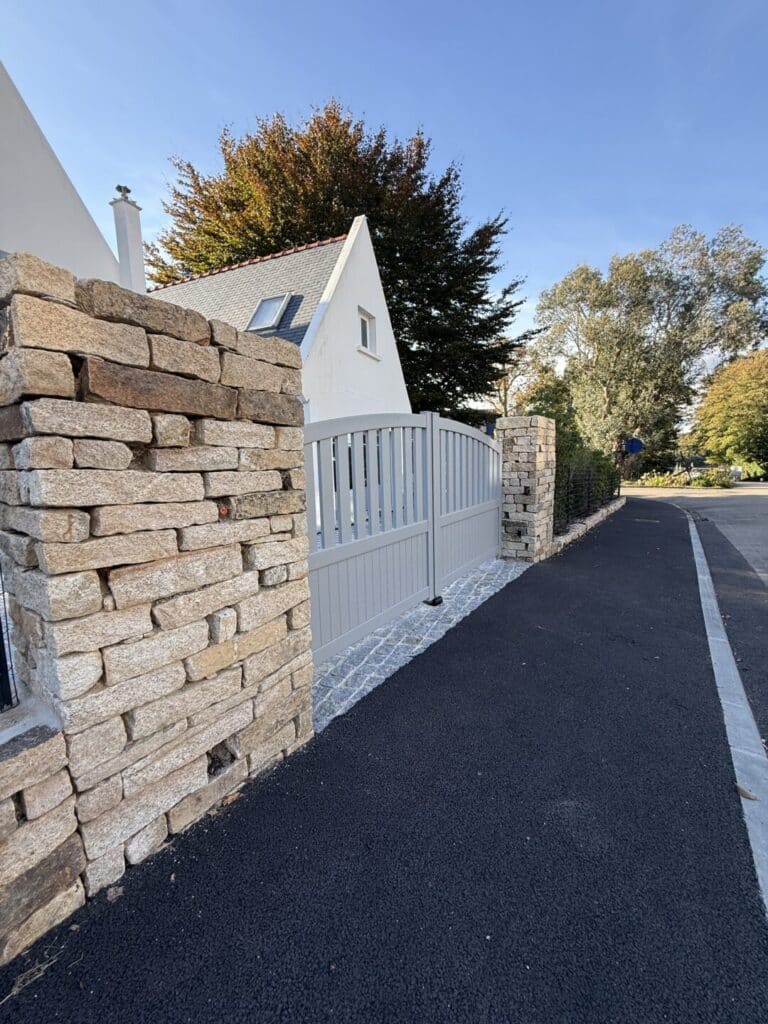 PILIER pierre rustique benodet - Fouesnant Bénodet