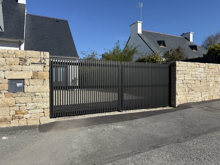 PORTAIL cadiou pilier pierre beg meil fouesnant - Fouesnant Bénodet