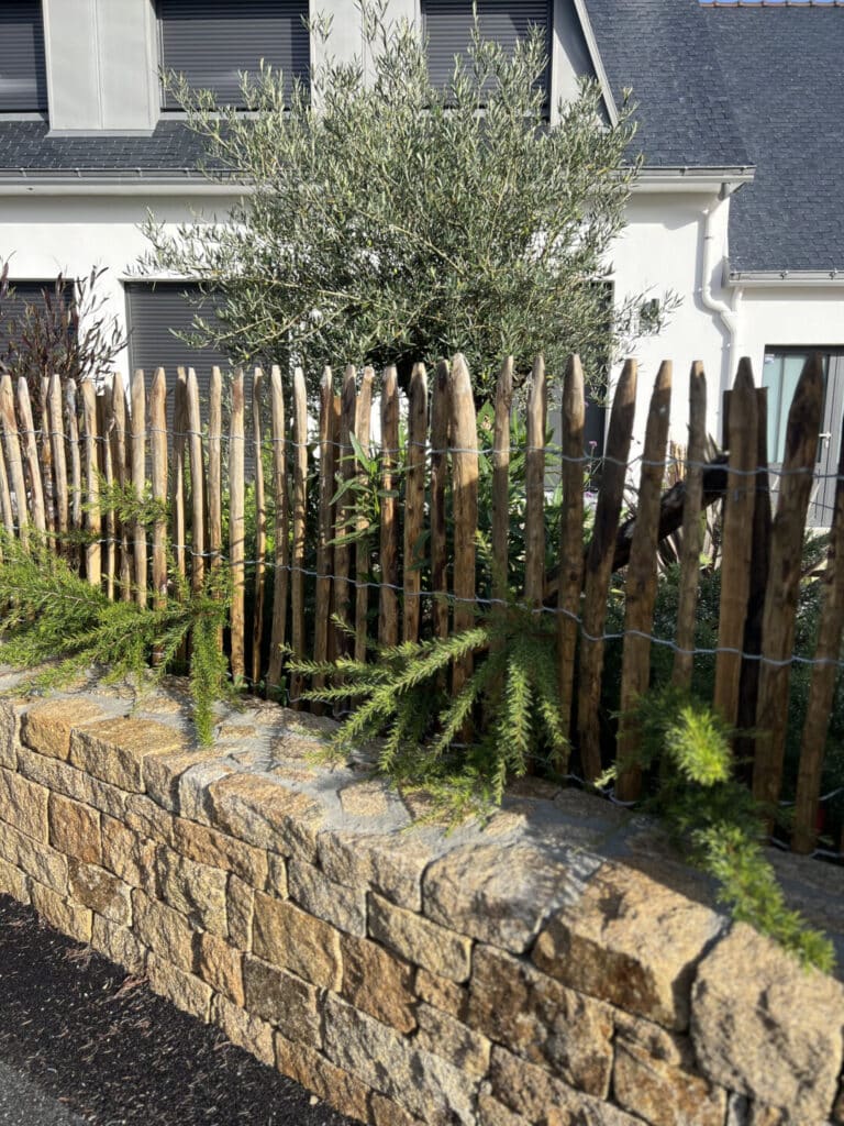 SOUTENEMENT muret pierres seches fouesnant - Fouesnant Bénodet