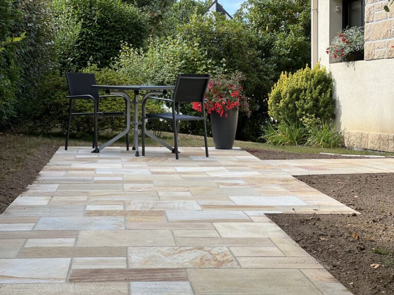 TERRASSE pierres naturelles fouesnant - Fouesnant Bénodet